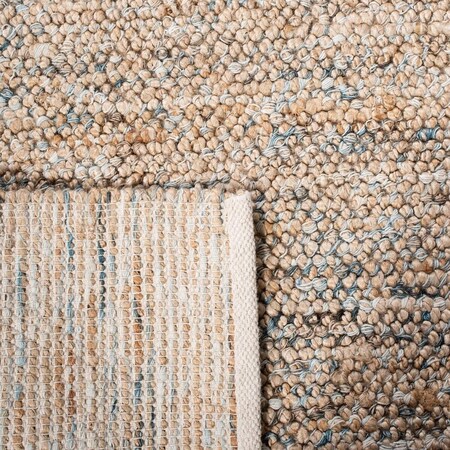 Safavieh 6 x 6 ft. Bohemian Hand Woven Square Area Rug Natural & Blue BOH901M-6SQ